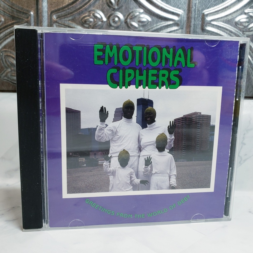EMOTIONAL CIPHERS - Greetings from the World of Debt (CD, 1996) Minneapolis Band